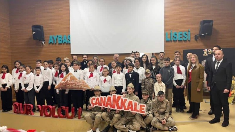 Aybastı'da 18 Mart Çanakkale Zaferi ve Şehitleri Anma Günü Coşkuyla Kutlandı