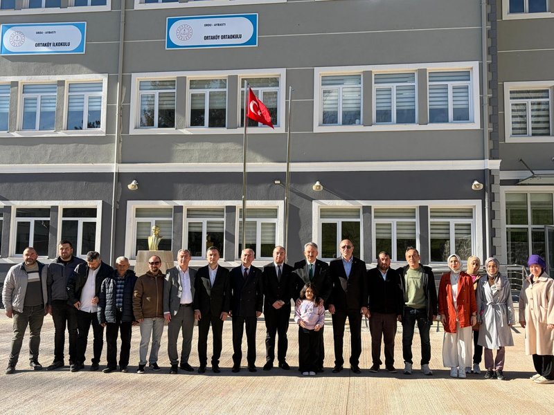 Aybastı'da Yeni Okul Binasında Eğitim Başladı - Görsel 4