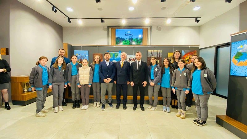 Aybastı'da 'Yeşil Miras' Resim Sergisi Açıldı - Görsel 4