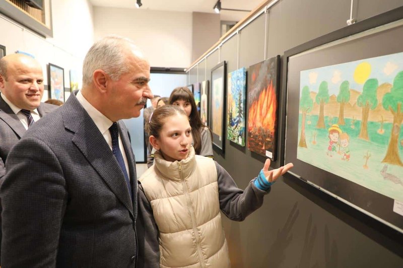 Aybastı'da 'Yeşil Miras' Resim Sergisi Açıldı - Görsel 5