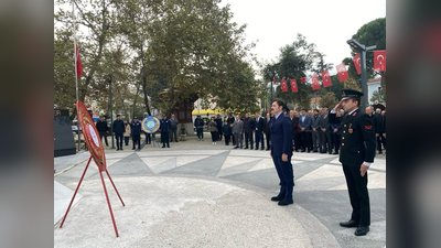Bigadiç Kaymakamlığı, Atatürk'ü Anma Töreni Düzenledi
