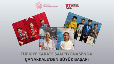 Çanakkale'den Karate Şampiyonası'na Damga: 1 Altın, 2 Bronz Madalya