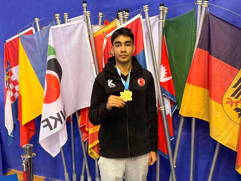 Çanakkale'den Karate Şampiyonu: Uygar Yılmaz Altın Madalyayı Kapattı - Görsel 2