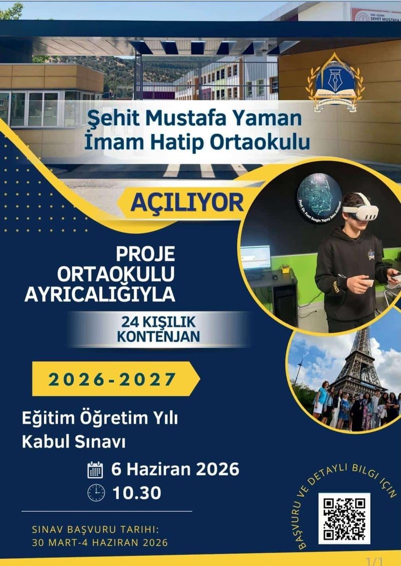 Gaziemir'de Yeni İmam Hatip Ortaokulu Açılıyor: Şehit Mustafa Yaman Ortaokulu Kapılarını Aralıyor - Görsel 3