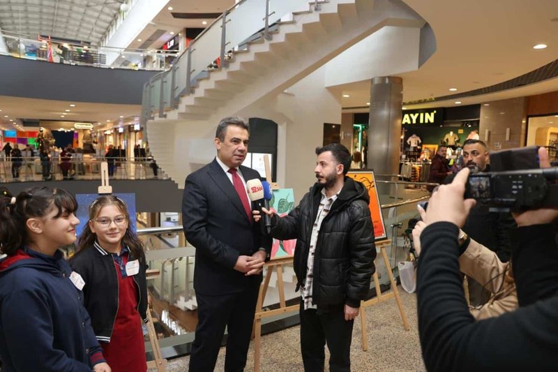 Kastamonu'da Öğrenci Resim Sergisi Açıldı - Görsel 3