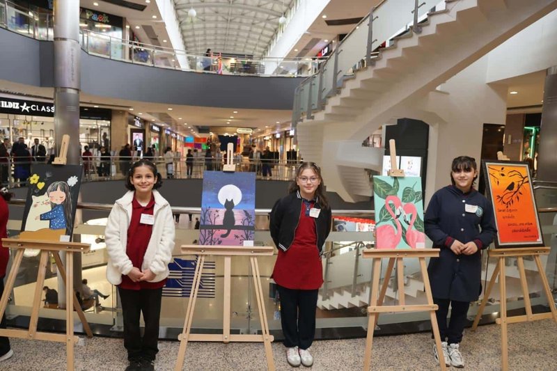 Kastamonu'da Öğrenci Resim Sergisi Açıldı - Görsel 5