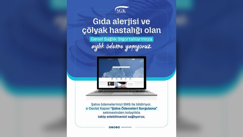 SGK'dan Gıda Alerjisi ve Çölyak Hastalarına Aylık Destek Ödemesi