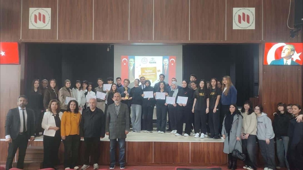 Yıldırım'da 'İklim Değişikliği' Münazarası Tamamlandı: Ortaokul ve Lise Birincileri Belli Oldu