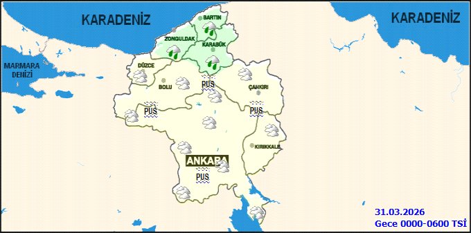 Ankara'da Hava Durumu: 31 Mart Salı ve 5 Günlük Tahmin - Görsel 3
