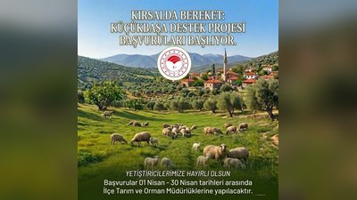Aydın'da Küçükbaş Hayvancılığa Destek Projesi Başlıyor