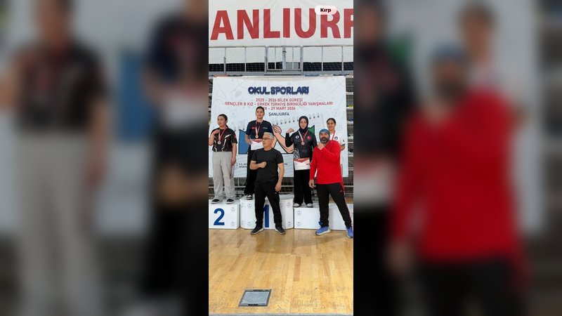 Bayat Belediyespor'dan Büyük Başarı: Hayriye Naz Tilci Türkiye 3.'sü Oldu