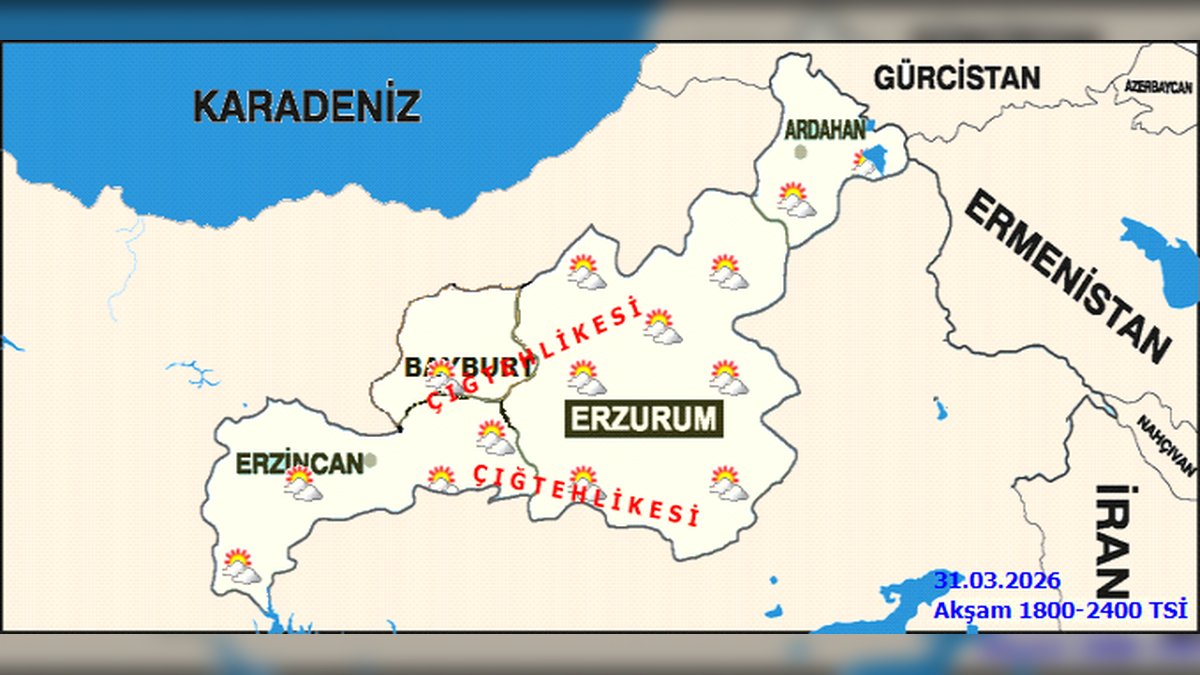 Bayburt'ta 5 Günlük Hava Durumu: Buzlanma ve Don Tehlikesi Devam Ediyor