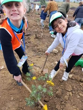 Bayraklı'da Minik Doğa Avcıları 'Yeşil Vatan' İçin Fidan Dikti - Görsel 5