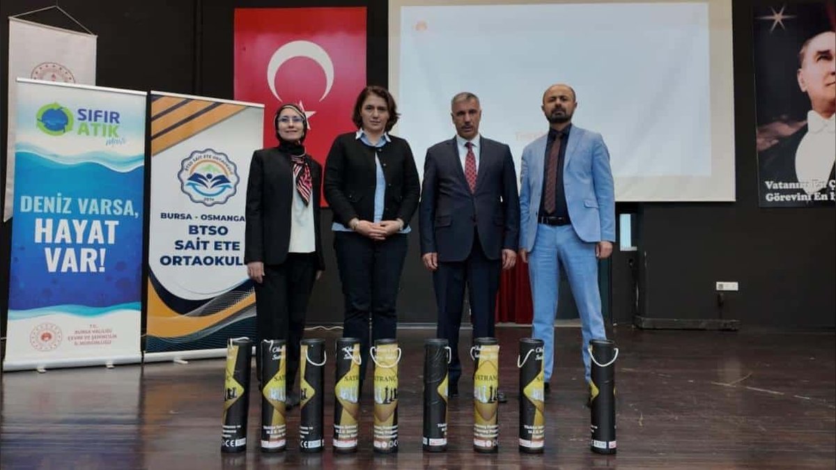 Bursa'da Sıfır Atık Bilinci Okullarda Eğitim ve İş Birliğiyle Büyüyor