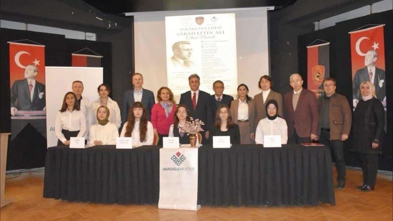Çankaya'da Sabahattin Ali Paneli: Ankara Fen Lisesi Ev Sahipliği Yaptı