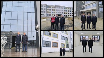 Çorlu Kaymakamı Niyazi Erten'den Yeni Okul İnşaatlarına Yerinde İnceleme