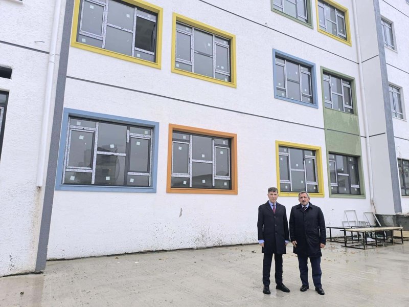 Çorlu Kaymakamı Niyazi Erten'den Yeni Okul İnşaatlarına Yerinde İnceleme - Görsel 4