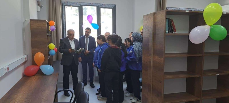 Defne İlçe Milli Eğitim Müdürü Kemal Gülistan, Orhan Gazi Anadolu Lisesi Kütüphanesi Açılışına Katıldı - Görsel 4