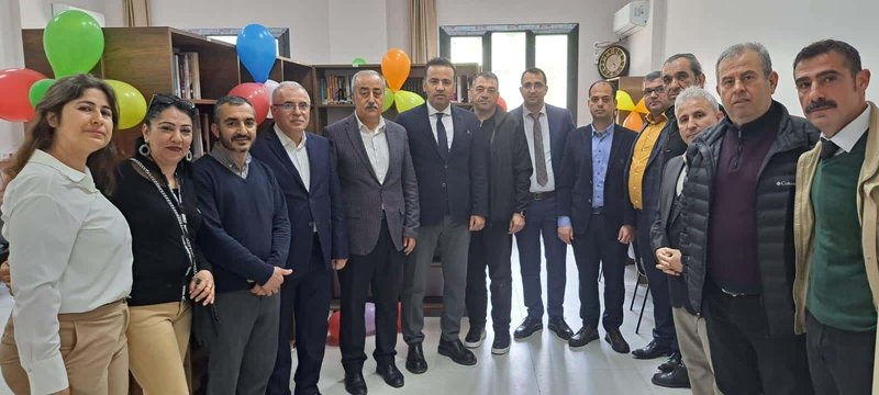 Defne İlçe Milli Eğitim Müdürü Kemal Gülistan, Orhan Gazi Anadolu Lisesi Kütüphanesi Açılışına Katıldı - Görsel 5