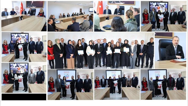 Elazığ'da 'Hayalden Satıra' Projesi'nde Başarılı Öğrenciler Ödüllendirildi