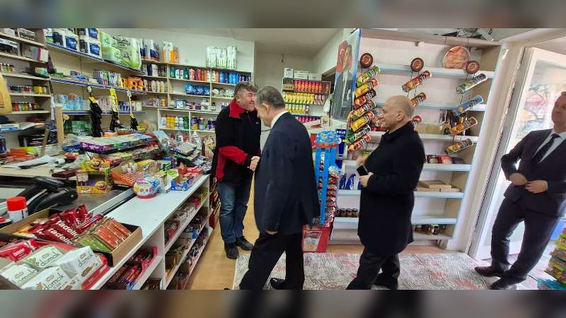 Elmadağ Kaymakamı Çaykara Esnafla Buluştu