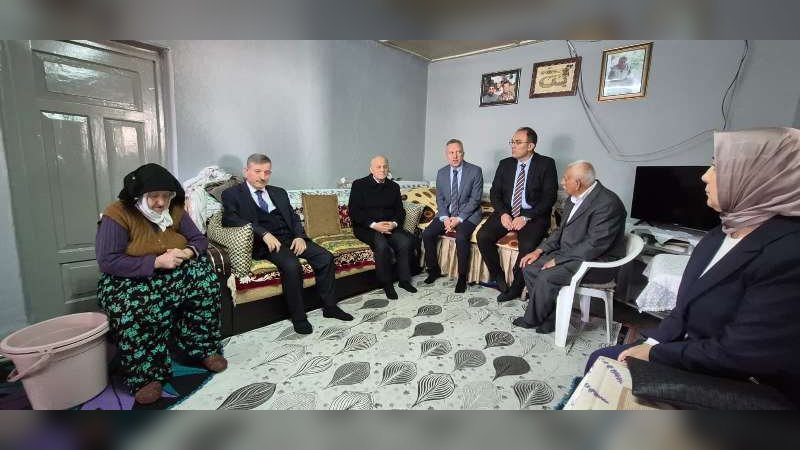 Elmadağ Kaymakamlığı'ndan Gönül Yolu Projesi Kapsamında Hane Ziyaretleri
