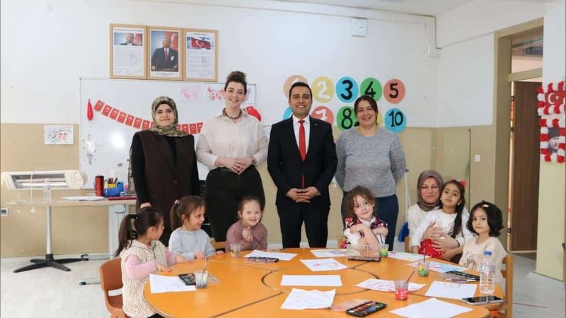 Elmadağ Özel Eğitim Anaokulu'na Anlamlı Ziyaret: Otizm Farkındalığı Vurgulandı