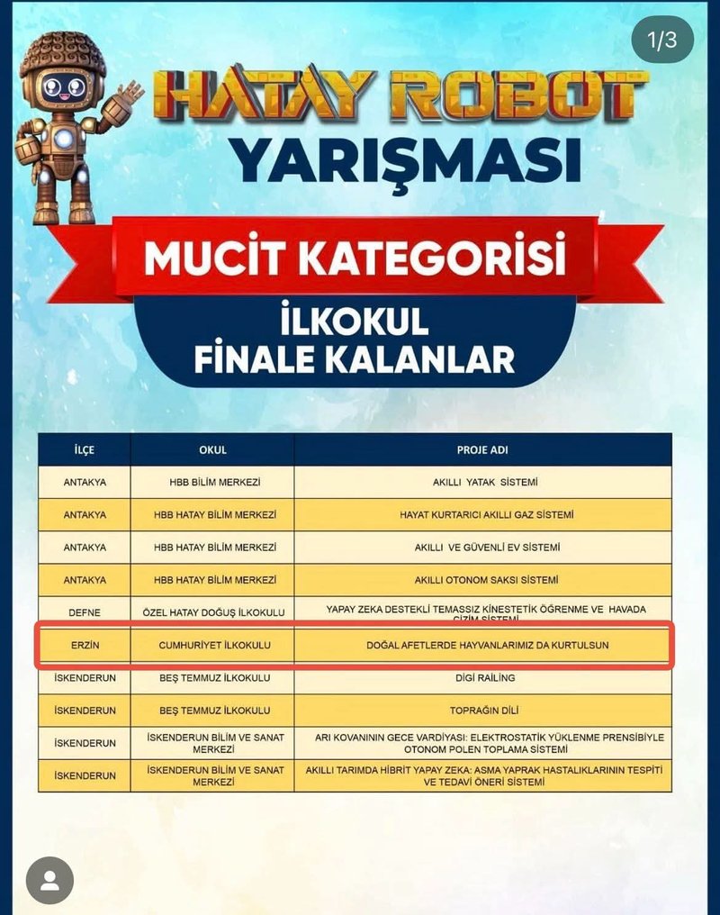 Erzin'in Mucitleri HatayBot Finallerinde Başarıyla Temsil Ediliyor - Görsel 3