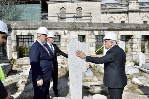 Fatih'te Tarihi Gazi Kara Ahmet Paşa Camii Külliyesi Restorasyonu Devam Ediyor - Görsel 4