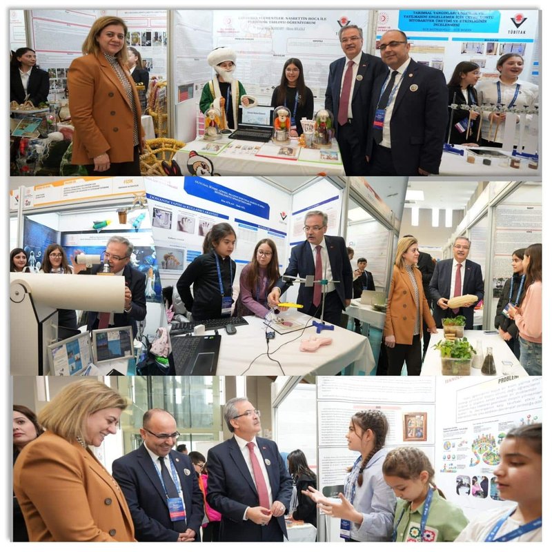 Gaziantep İl Milli Eğitim Müdürlüğü, TÜBİTAK 2204-B Ortaokul Projeleri Bölge Sergisine Ev Sahipliği Yaptı - Görsel 3