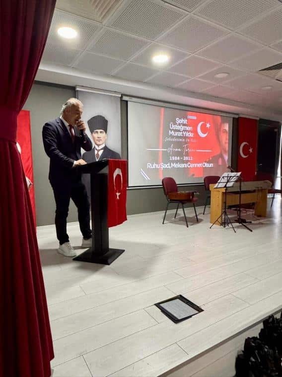 Gaziemir'de Şehit Üsteğmen Murat Yıldız Anıldı - Görsel 4