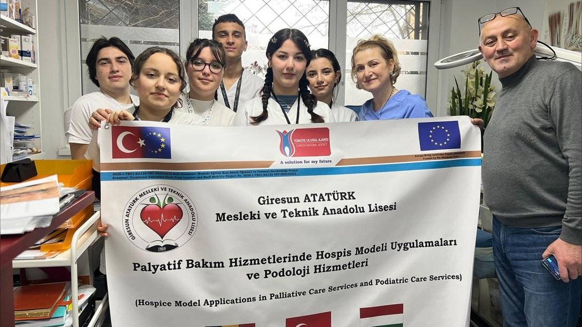 Giresunlu Öğrenciler Erasmus+ ile Macaristan ve Romanya'da Mesleki Deneyim Kazanıyor