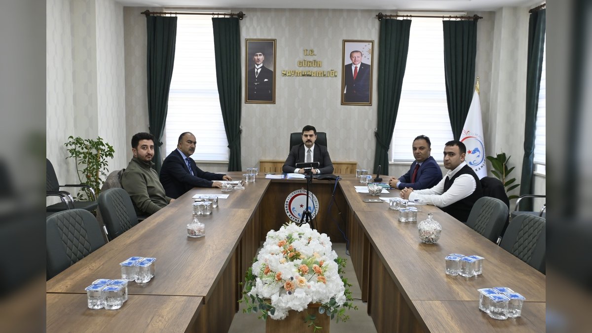 Gürün Kaymakamlığı'ndan Orta Anadolu Kalkınma Ajansı Destekli Projeler Değerlendirildi