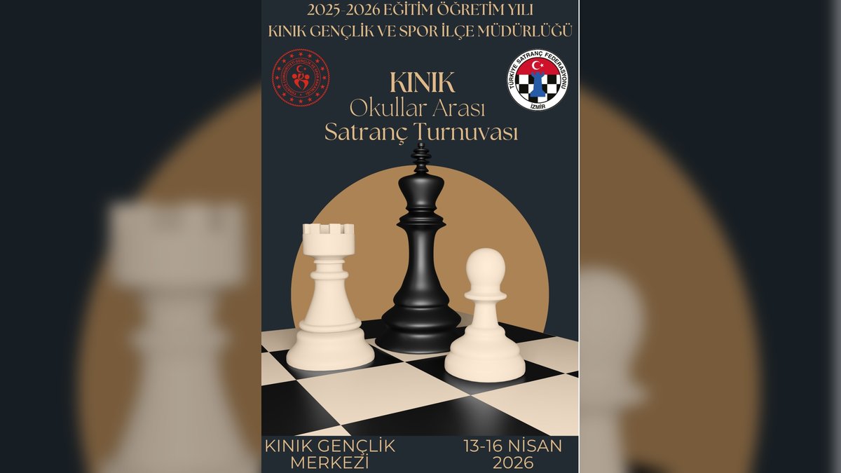 İzmir'de Okullar Arası Satranç Turnuvası Düzenleniyor