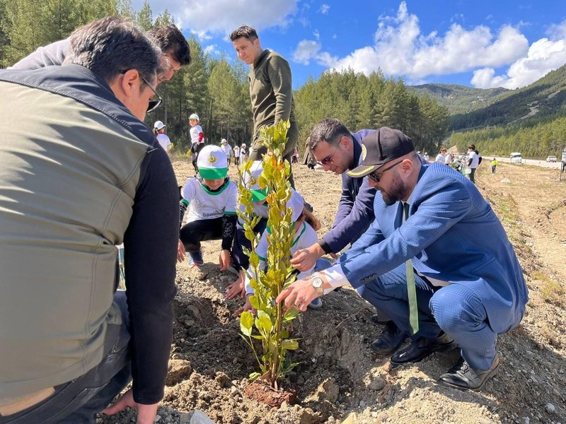 Kaş'ta Orman Haftası Kapsamında Fidan Dikim Etkinliği - Görsel 5