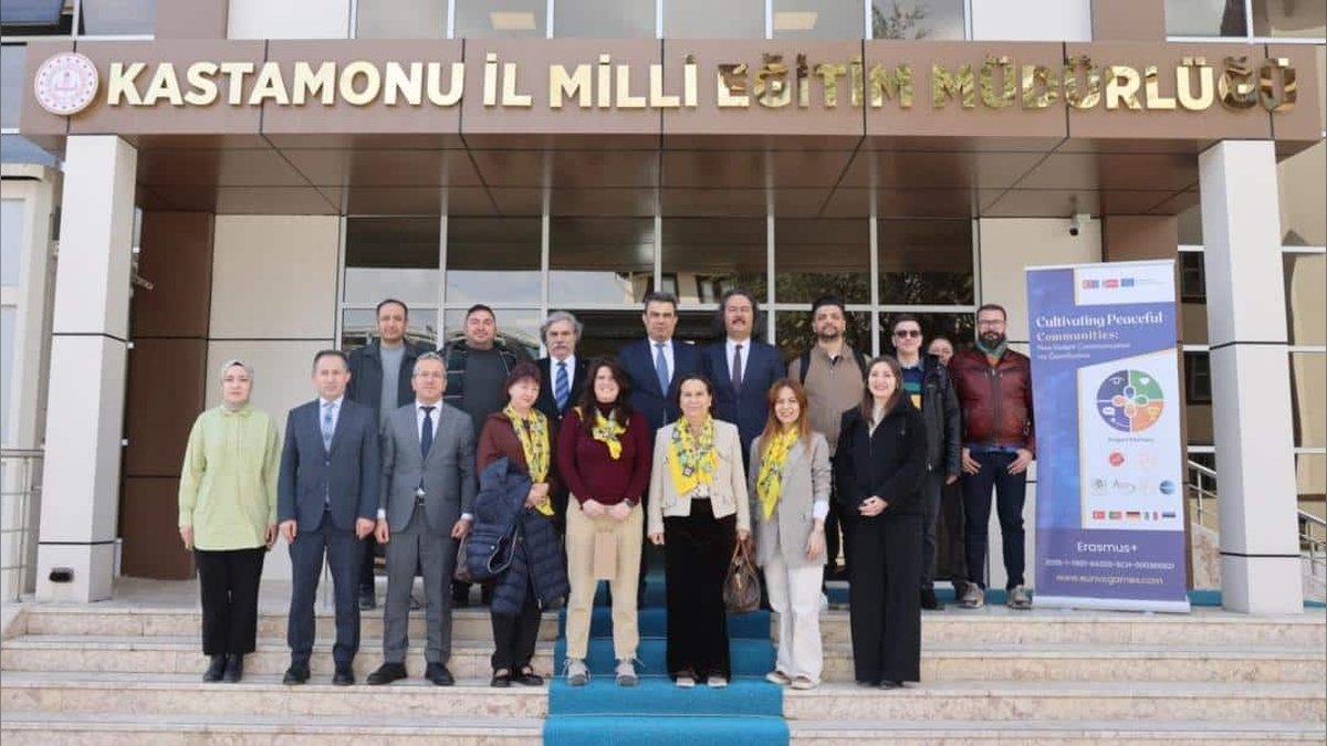 Kastamonu'da Erasmus+ Projesi Kapsamında Şiddetsiz İletişim ve Oyunlaştırma Ele Alındı