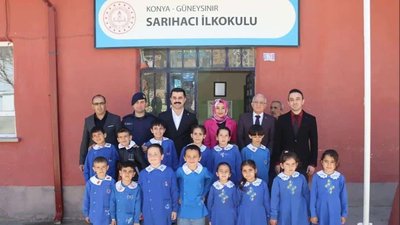 Kaymakam Bozçalı'dan Sarıhacı İlkokulu'na Ziyaret