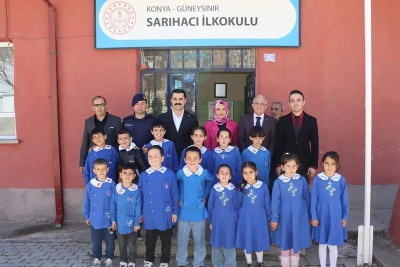 Kaymakam Bozçalı'dan Sarıhacı İlkokulu'na Ziyaret - Görsel 2