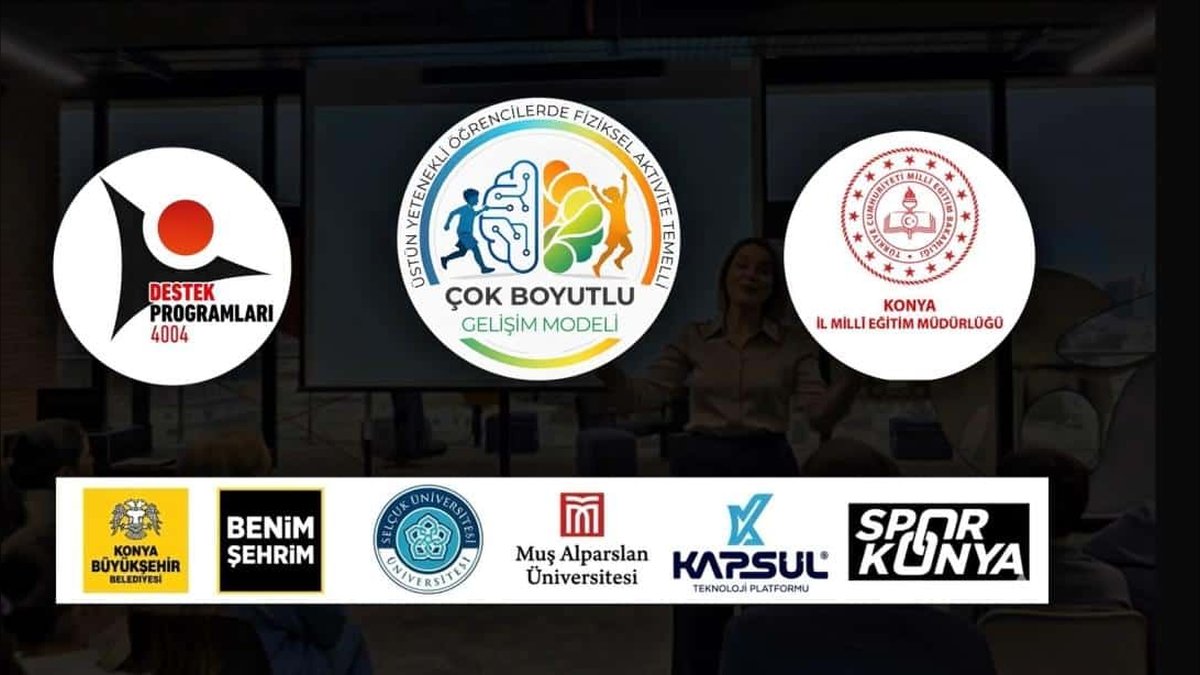 Konya İl Milli Eğitim'den Üstün Yetenekli Öğrencilere Çok Boyutlu Gelişim Projesi