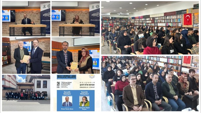 Konya İl Milli Eğitim Müdürlüğü'nden 'Teneffüs Buluşmaları' Projesi Başladı