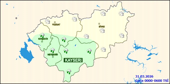 Nevşehir'de 5 Günlük Hava Tahmini: Yağışlı ve Mevsim Normallerinin Üzerinde Sıcaklık Bekleniyor - Görsel 2