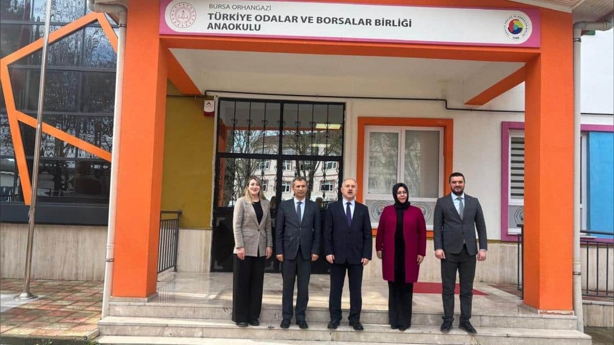 Orhangazi Kaymakamı TOBB Anaokulu'nu Ziyaret Etti
