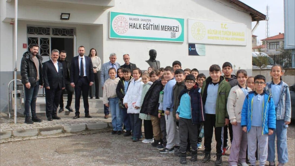 Savaştepe'de Kitap Sevgisi Engel Tanımıyor: Kütüphane Etkinliği ve Öğrenci Ziyaretleri