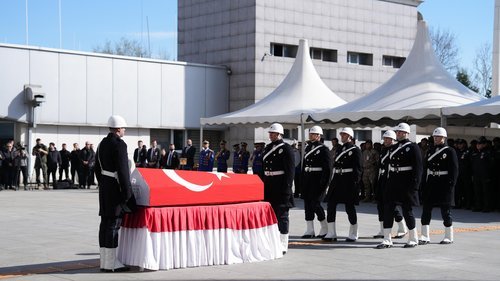 Şehit Polis Mustafa Aydın İçin İstanbul'da Uğurlama Töreni - Görsel 2