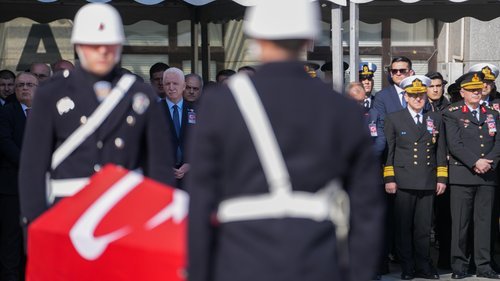 Şehit Polis Mustafa Aydın İçin İstanbul'da Uğurlama Töreni - Görsel 4
