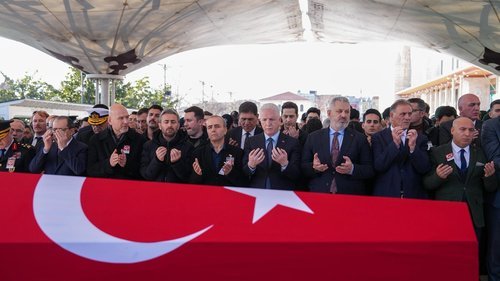 Şehit Polis Mustafa Aydın Son Yolculuğuna Uğurlandı - Görsel 2