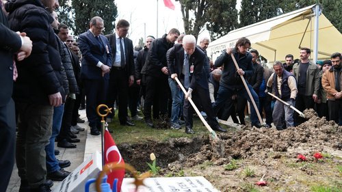 Şehit Polis Mustafa Aydın Son Yolculuğuna Uğurlandı - Görsel 3