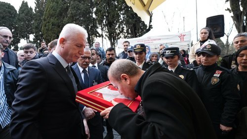 Şehit Polis Mustafa Aydın Son Yolculuğuna Uğurlandı - Görsel 4