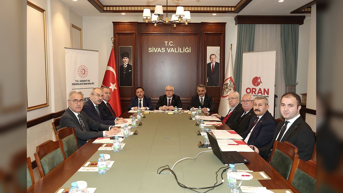 Sivas Valiliği Ev Sahipliğinde ORAN Yönetim Kurulu Toplantısı Yapıldı: 9.5 Milyar TL'lik Yatırım Bölgeye Kazandırıldı