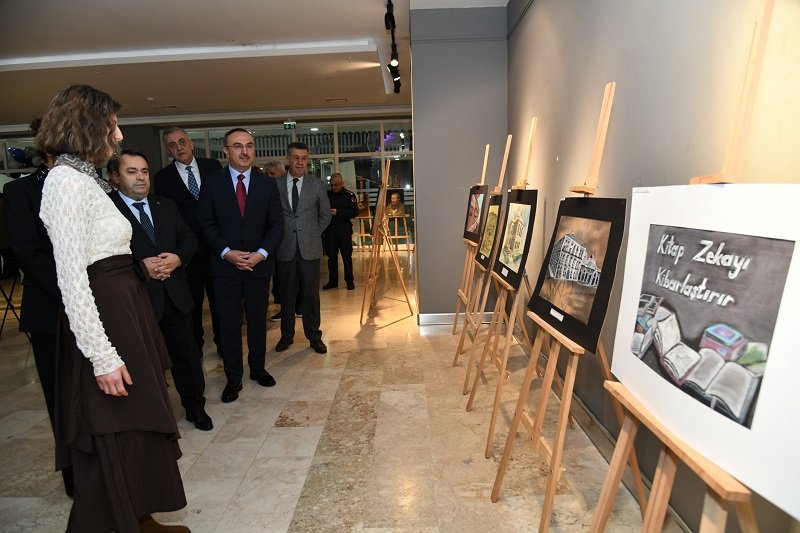 Süleymanpaşa Kaymakamlığı'ndan 'İyileştiren Kütüphane' Resim Sergisi Açılışı - Görsel 4